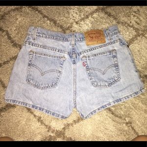 Light Wash Vintage Levi Shorts Excellent Condition